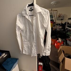 Marquise Signature Slim Fit Shirt - Cream